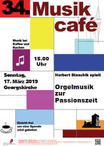 Plakat 34. Musikcafé