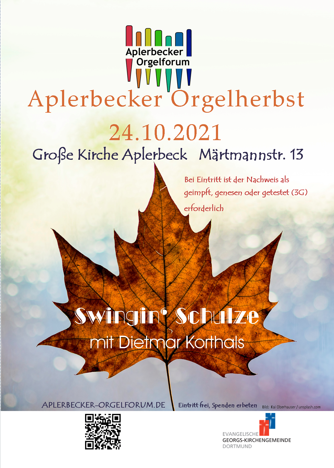 Plakat Aplerbecker Orgelherbst 2021