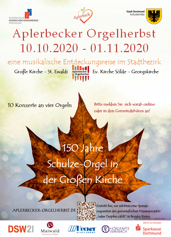 Plakat Aplerbecker Orgelherbst 2020