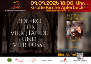 Aplerbeck klingt 2026 - Plakat zum 09.09.2026